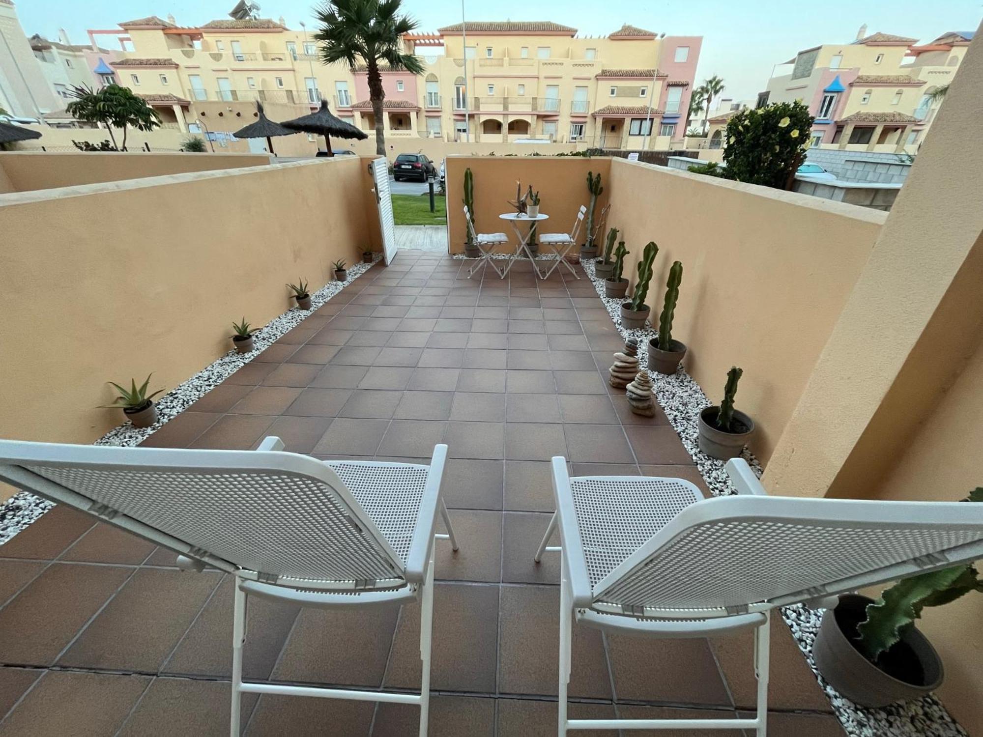 Los Lances Tarifa - Piscina Y Patio Екстериор снимка